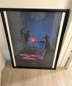 Jurassic Poster with Frame