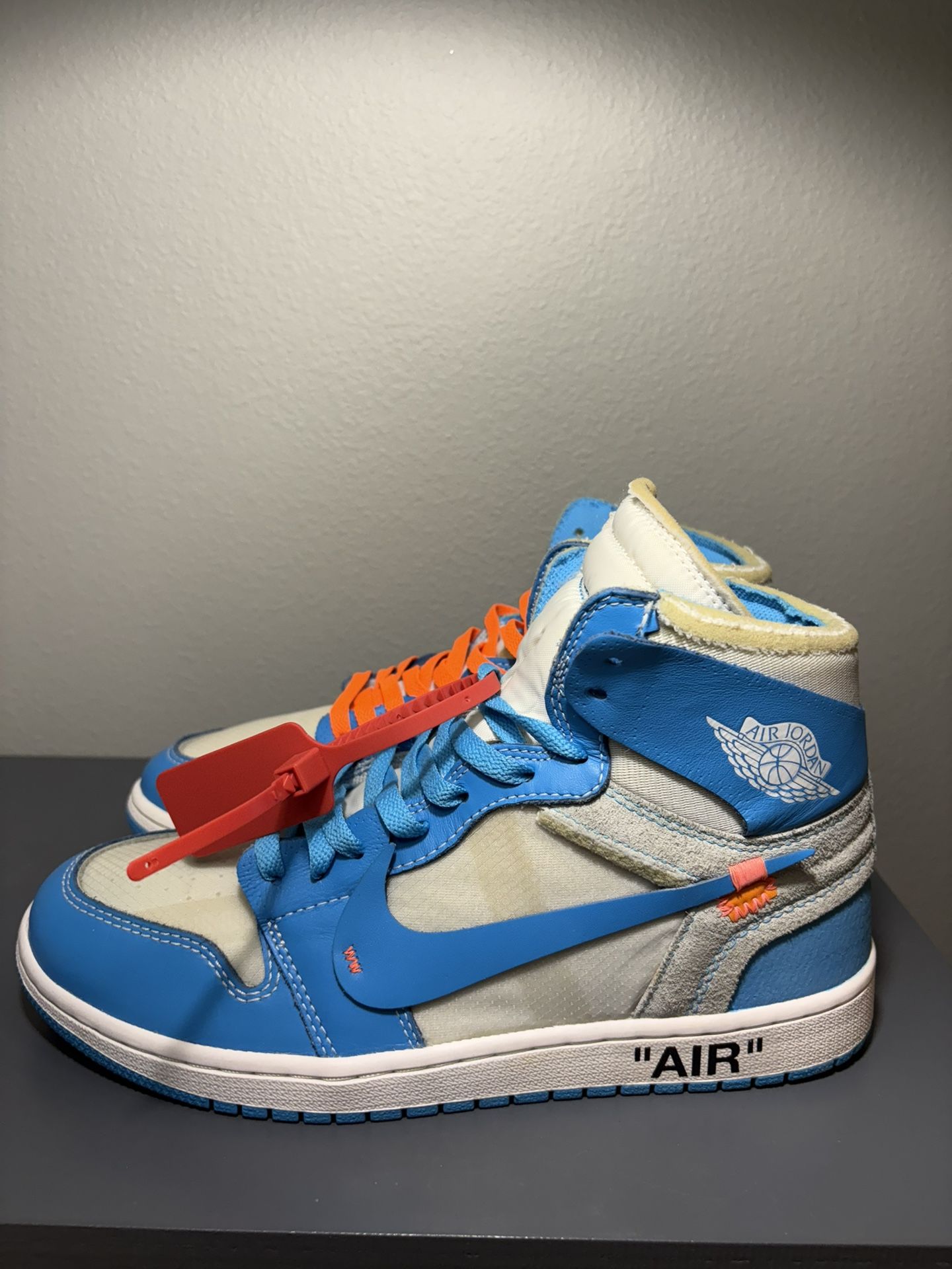 jordan 1 off white unc size 10