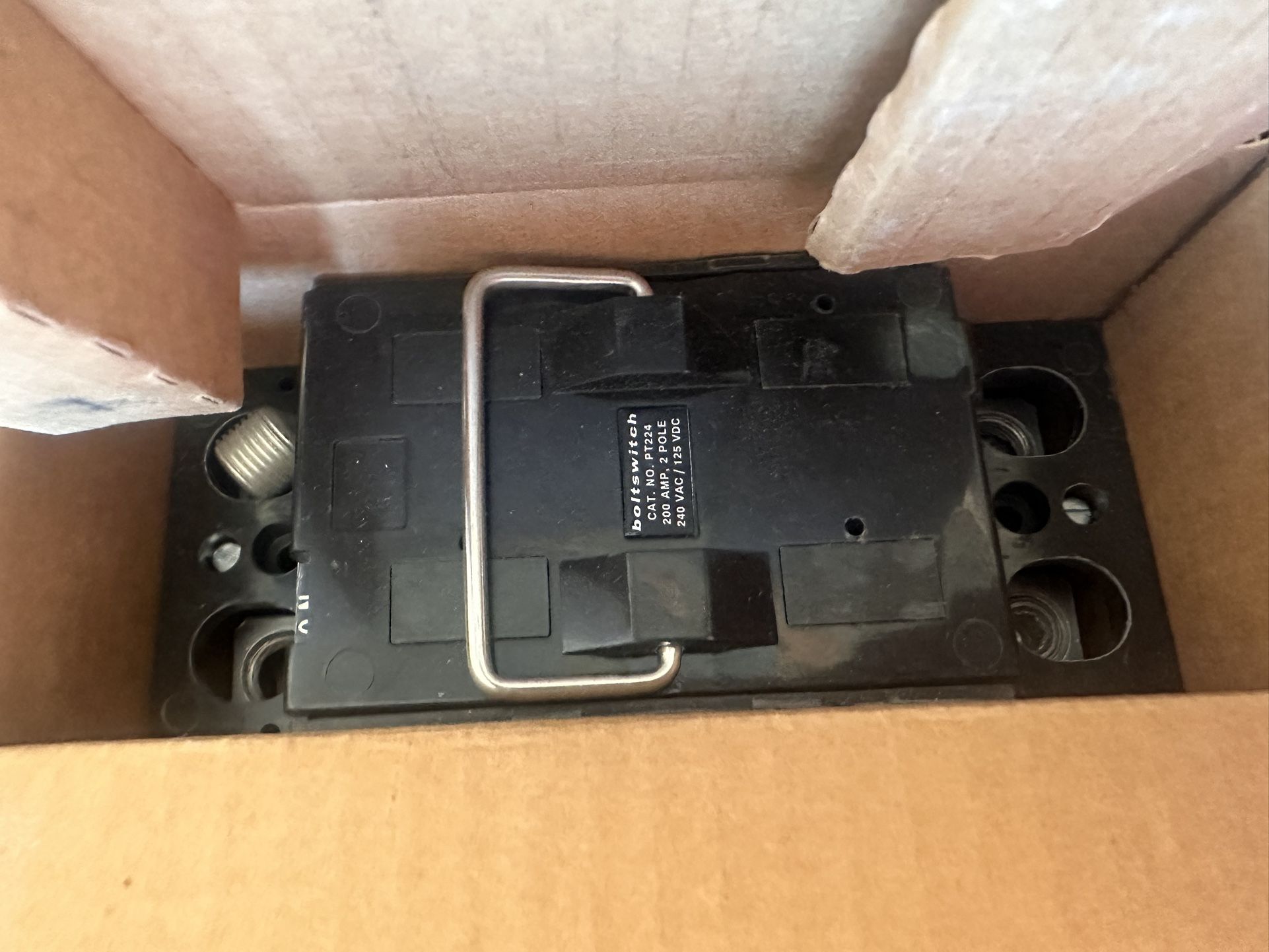 PT 224 Bolt Switch