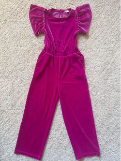 J.Crew  Crewcuts girls jumpsuit size 7