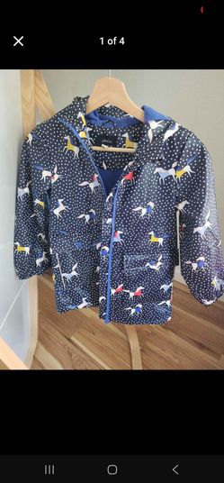 Girls raincoats size 8
