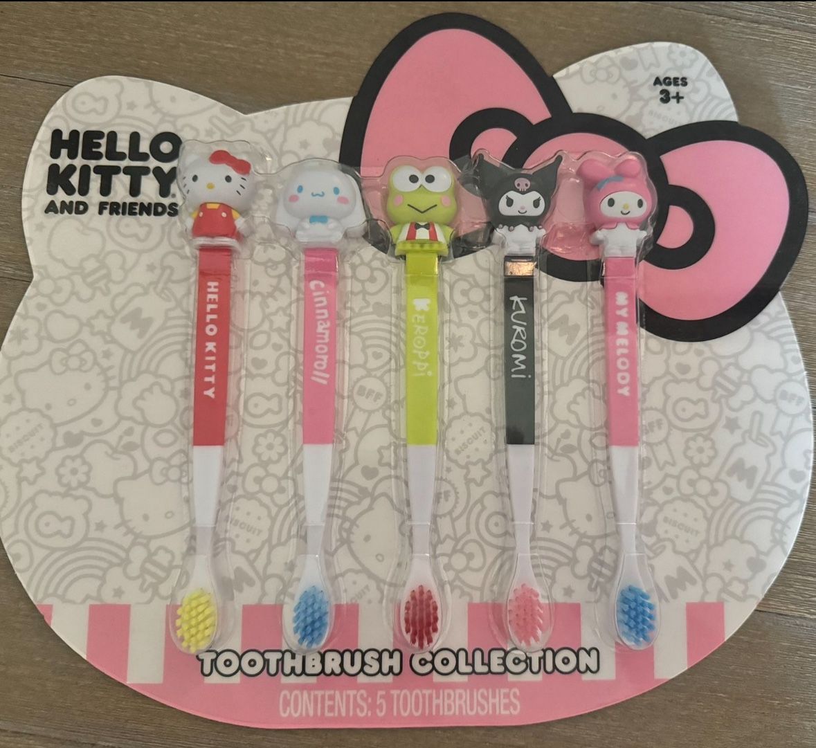 Toddler Girl Toothbrush Set