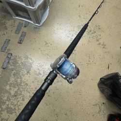 Avet SX Salt Water Fishing Combo With Daiwa Proteus 7’ Med 12-25 