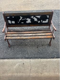 Small Garden Bench