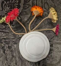 White Round seashell vase - West elm