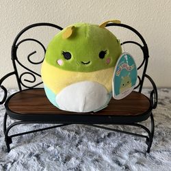 NWT Squishmallows 5 in Rutabaga caterpillar