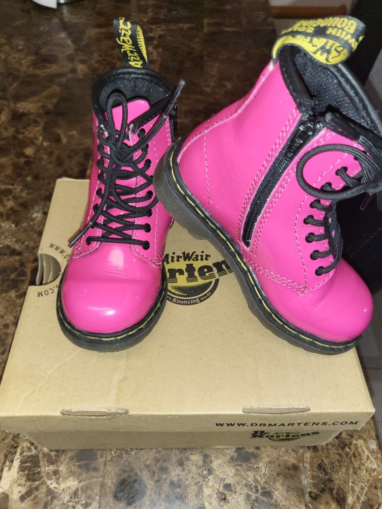 Pink Toddler Size 8 Dr. Martens