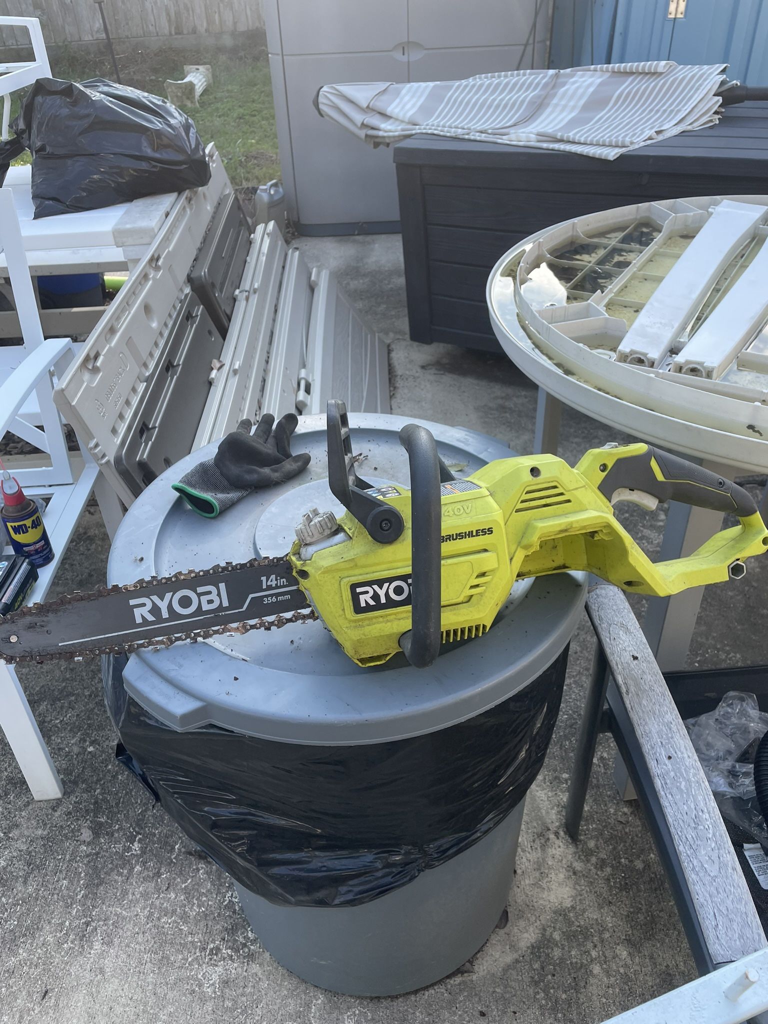 Ryobi 40 Volt Chainsaw- Tool Only