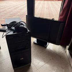 Computer And Monitor