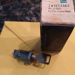 NOS Pontiac ,Chevy, Olds, Buick Ignition Key Cylinder 