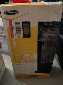 Soleus Air Reflective Panel Halogen Heater
