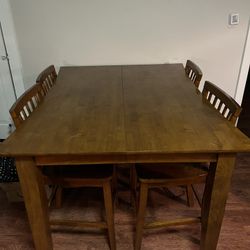 Kitchen Table Pub Style 