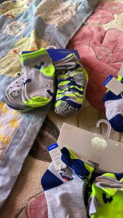 Pack Of 10 Baby Boy Socks Size18-24 Months $3 A Pk