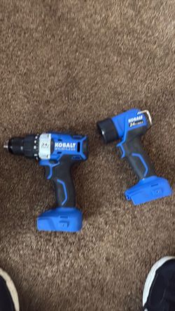 24v Kobalt drill + light