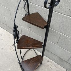 Wrought Iron Plant Stand 