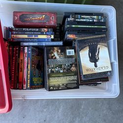 DVDs And Blue Rays 