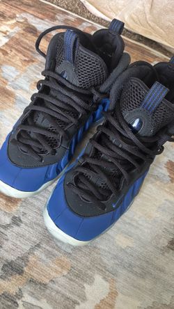 Nike blue Foams 4.5 y