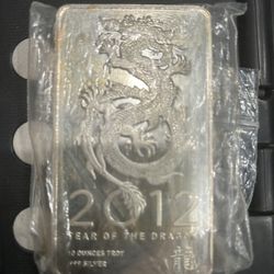 10 Oz Troy Silver Bar! 