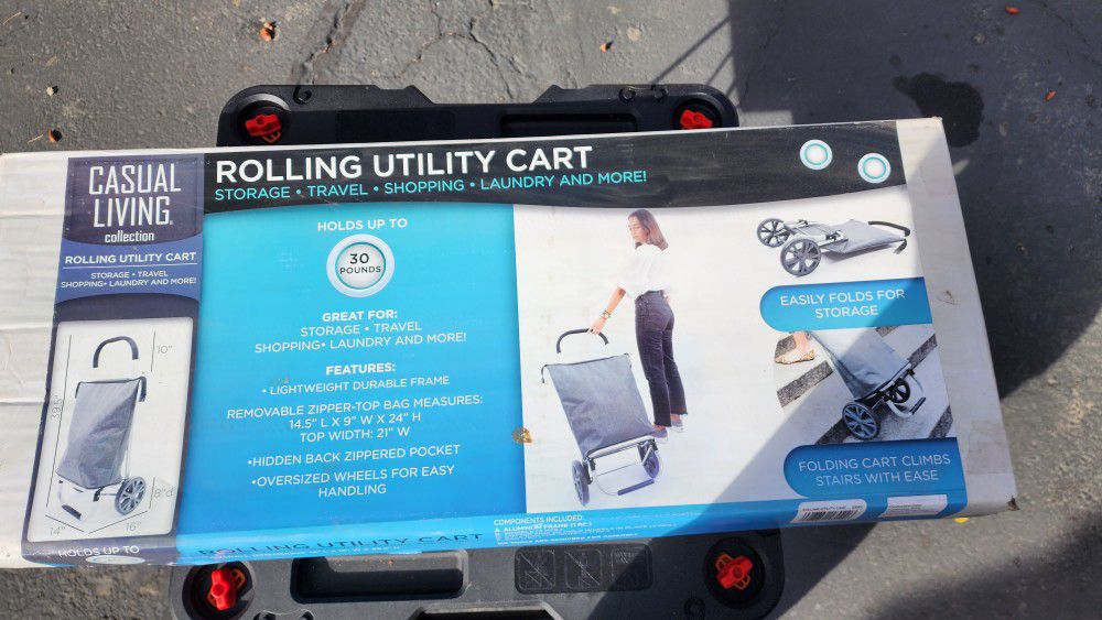 Casual Living Collection Rolling Utility Cart