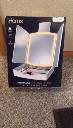 Portable Tri-Fold Mirror