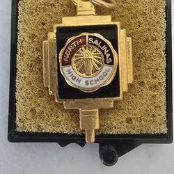 VTG 50's era North Salinas High graduation pendant