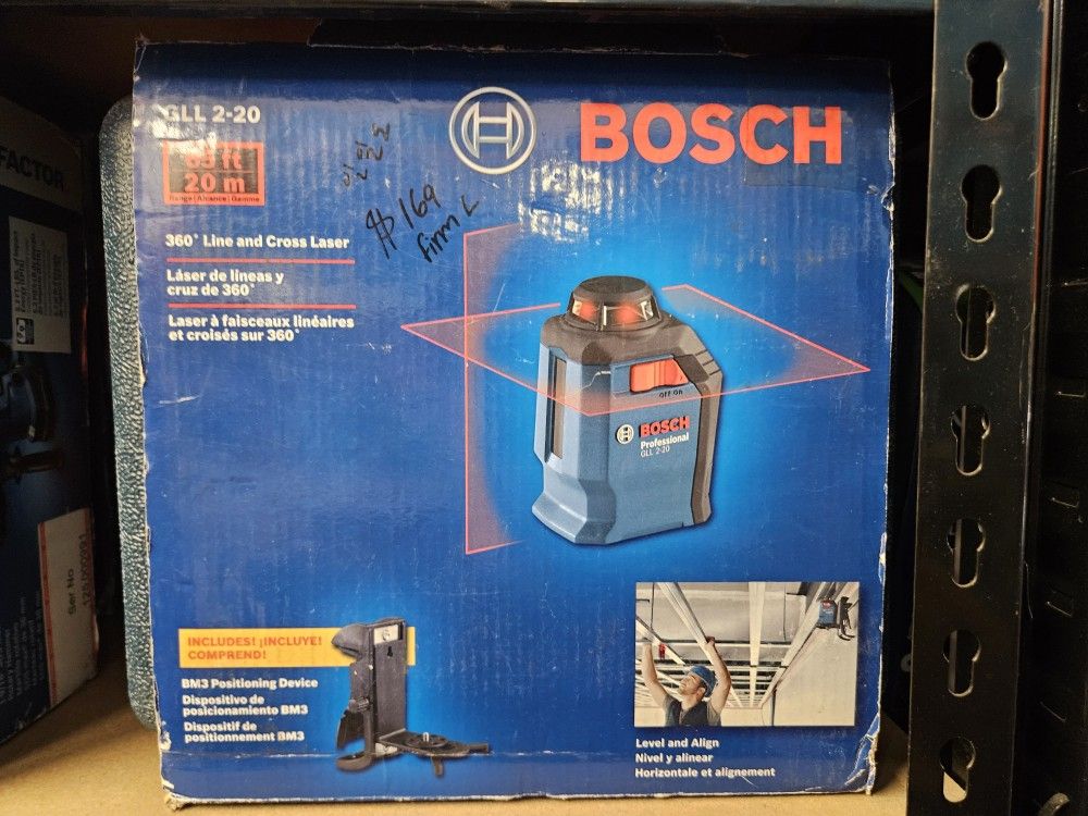 Bosch 360° Line And Cross Laser