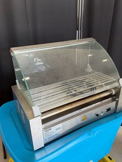 VEVOR Commercial Hot Dog Roller Grill with Cover