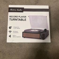 Record Player Turntable