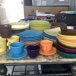 Fiesta ware  Dishes