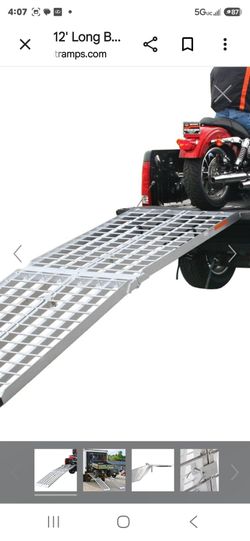 Motocycle ramp