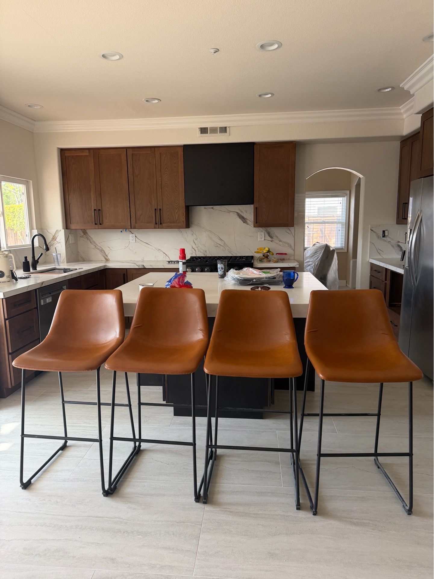 Bar chairs, 30 inch high (Whisky color)