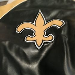 New Orleans Saints Leather Jacket 