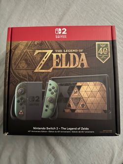 Nintendo Switch 2 Legend of Zelda 40th Anniversary Edition