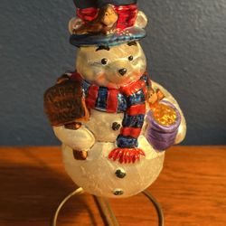 Christopher Radko/ Disney Winnie The Pooh Snowman Ornament