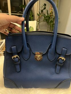 Ladies Handbag  Blue 