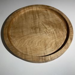 Hand Crafted Silver Maple Tray 