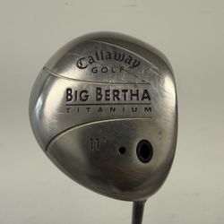 CALLAWAY Big Bertha Titanium 45” Driver 11* GEMS 55 Ladies-Flex (Good condition) PICK UP IN CORNELIUS