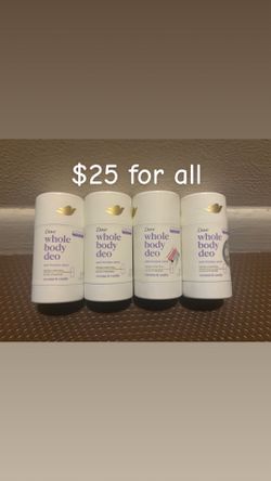 Dove stick whole body deodorant