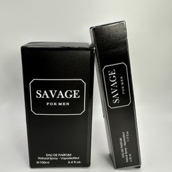 Savage for men, 100ml Eau de Parfum Spray #fragrance  #fragrance ( Amazon returns OPENED NEVER USED) 