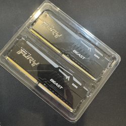 Never Used Kingston Fury DDR5 2X16gb Ram
