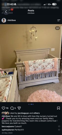 Girl crib