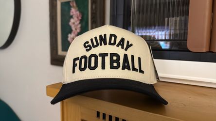 Sunday Football Embroidered Snapback Hat