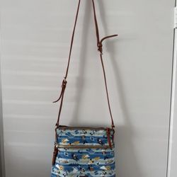 Dooney & Bourke Disney Cruise Line Mickey Mouse & Friends Crossbody Bag New