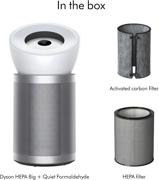 Dyson Air Purifier: HEPA Big+Quiet Formaldehyde (most powerful + newest; released in 2023)