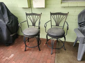Wrought iron chairs