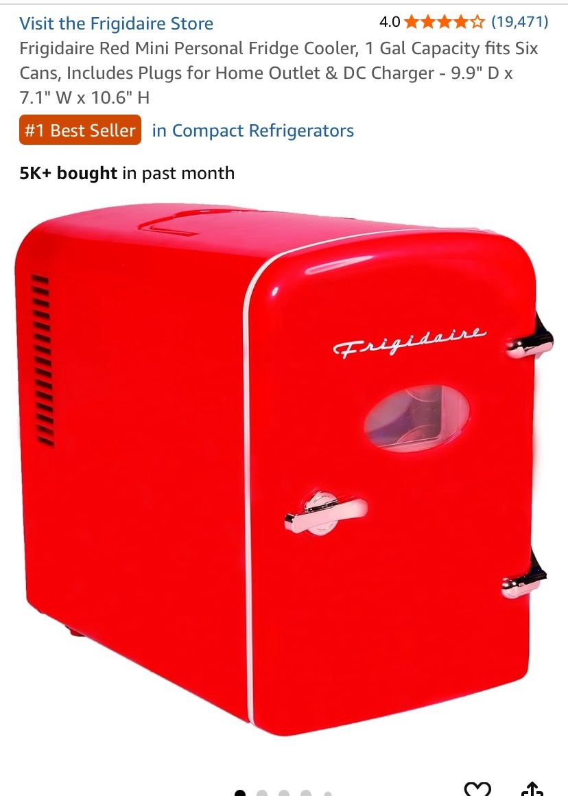 Personal Mini Fridge Cooler