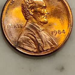 *MS65 1984 Lincoln Memorial Uncirculated Penny