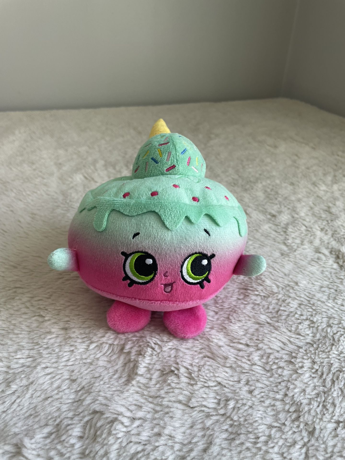 Shopkins Ice Cream Kate Stuffed Animal Plush Toy 