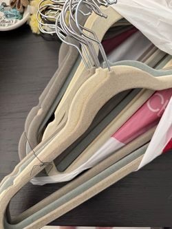 Velvet hangers