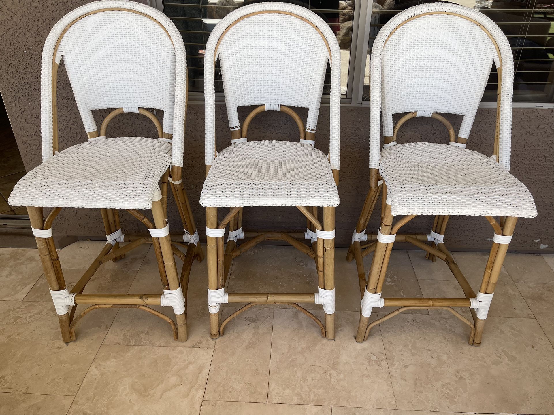 Set of 3 Counter height Stools